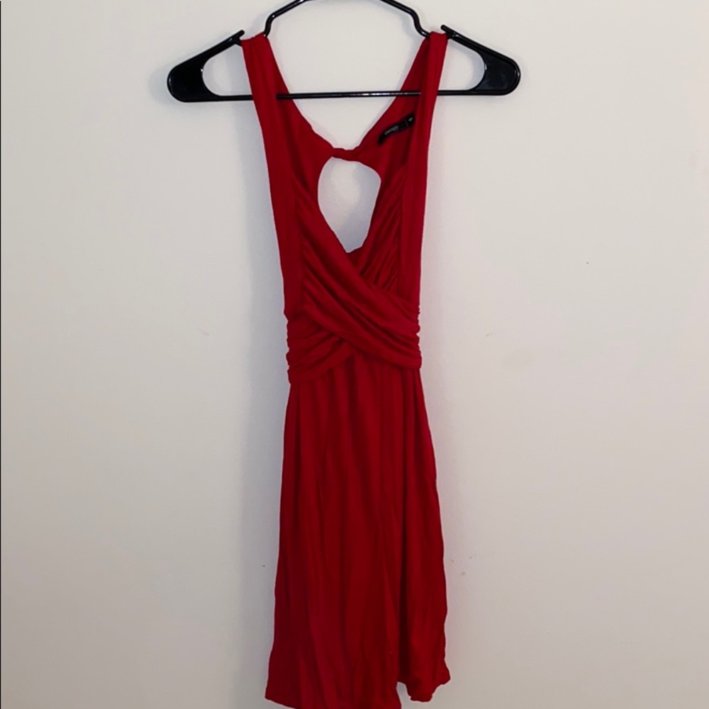 🔴 Bright red Cocktail dress
